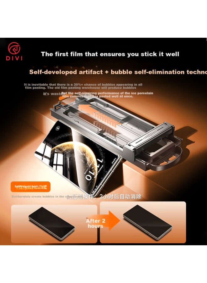 Divi For Huawei Mate X6 Phone Screen Protector, Huawei Mate X6 Collector's Edition Non-tempered Glass Film, Hd Anti-fingerprint Dust-free Quick Installation Soft Film - Image 3