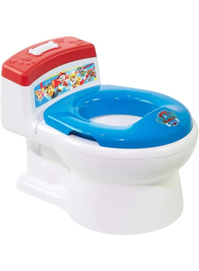 The First Years Nickelodeon Paw Patrol Potty Training Toilet and Toddler Toilet Seat - Potty Training Toilet Seat with Fun Flushing and Cheering Sounds - Image 1
