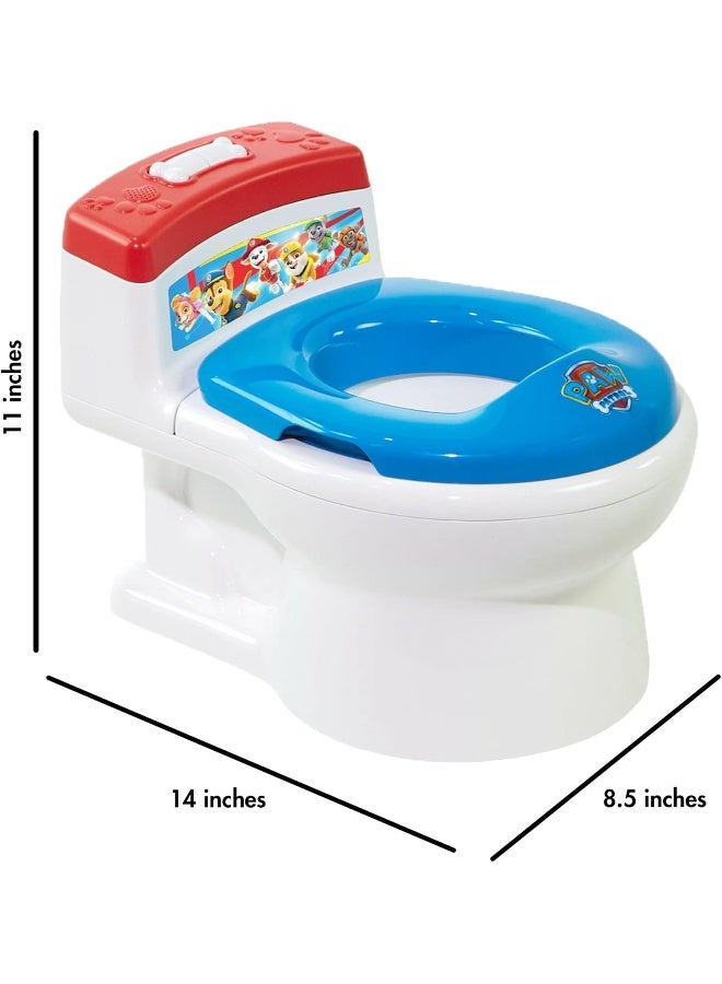 The First Years Nickelodeon Paw Patrol Potty Training Toilet and Toddler Toilet Seat - Potty Training Toilet Seat with Fun Flushing and Cheering Sounds - Image 4