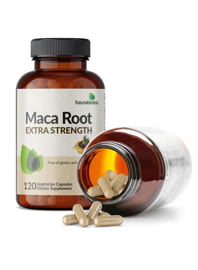 Futurebiotics مستخلص جذور الماكا من فيوتشر بيولوجيك 4000 ملغ يدعم الطاقة والقدرة على التحمل وصحة الإنجاب، غير معدّل وراثيًا، 120 كبسولة نباتية - Image 4