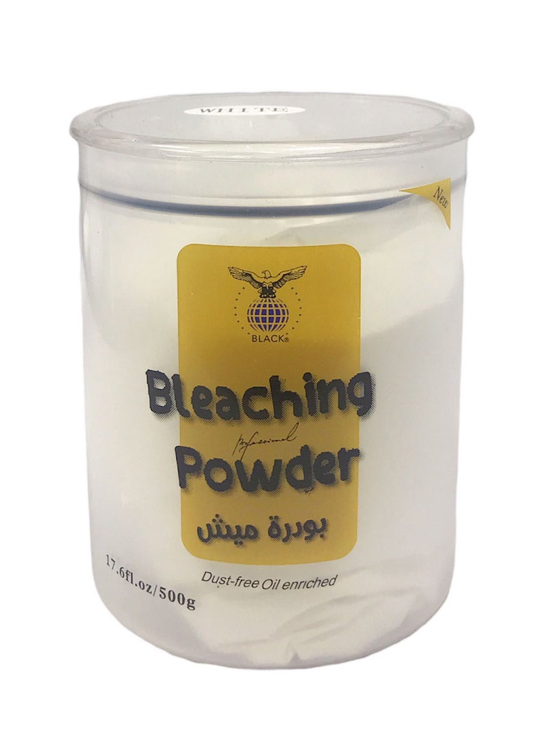 Black مسحوق تبييض أسود أبيض 500 جرام - AW019 