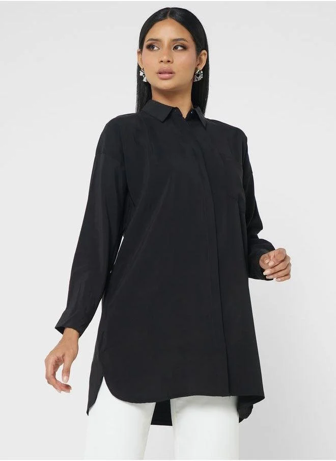 Refka by modanisa Button Detail Tunic