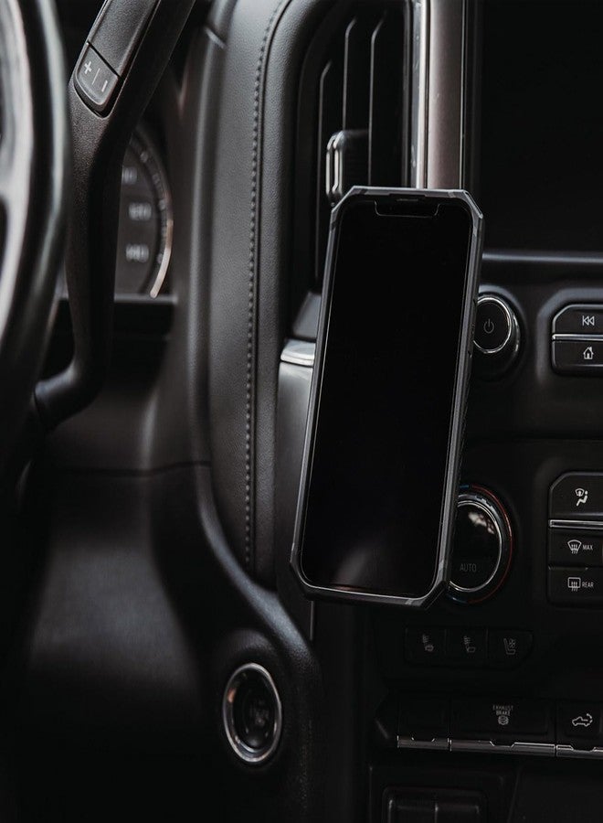 Rokform - Low Pro Magnetic Phone Mount, 1-Inch Phone Magnet for Car, 3M VHB Adhesive Holder Mounts to Almost Any Flat Surface, Compatible with All Cases (Black) - Image 5