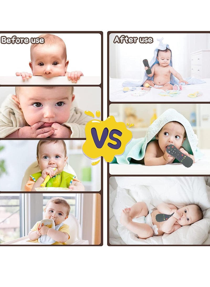 جونيس عضاضة عن بعد للطفل ، ألعاب مضغ ناعمة مع شكل جهاز تحكم عن بعد للتلفزيون ، لعبة حسية تعليمية مبكرة للأطفال تخفيف التسنين - Image 5