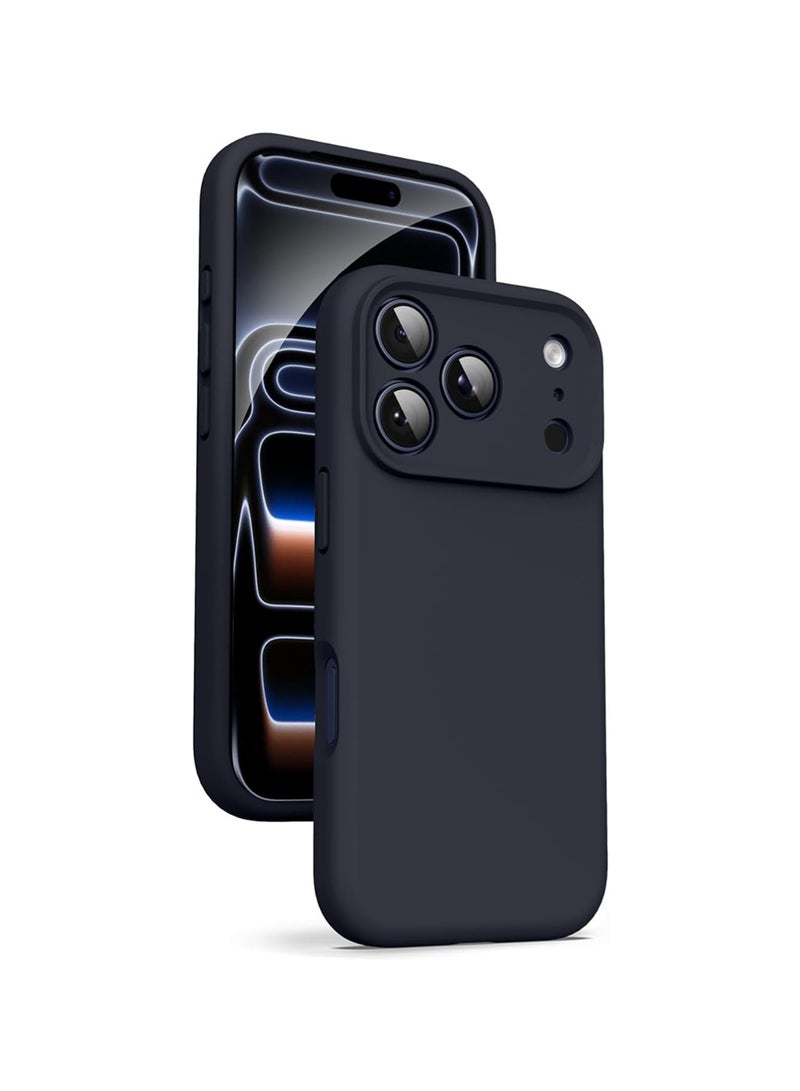 WRISTWISE Case Cover for iPhone 17 Pro Max - [Camera All-Round Protection] [Soft Microfiber Lining Anti-Scratch] Shockproof Phone Case Cover, Black - Image 1