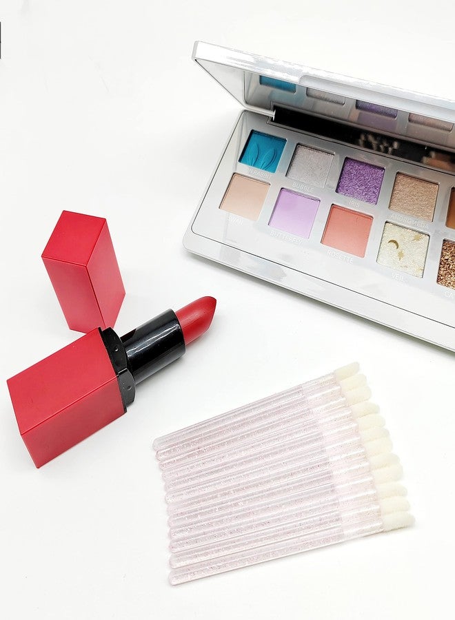 YSAFAI 300 Pieces Lip Brush Disposable Lip Gloss Wands Lipstick Applicator - Image 4