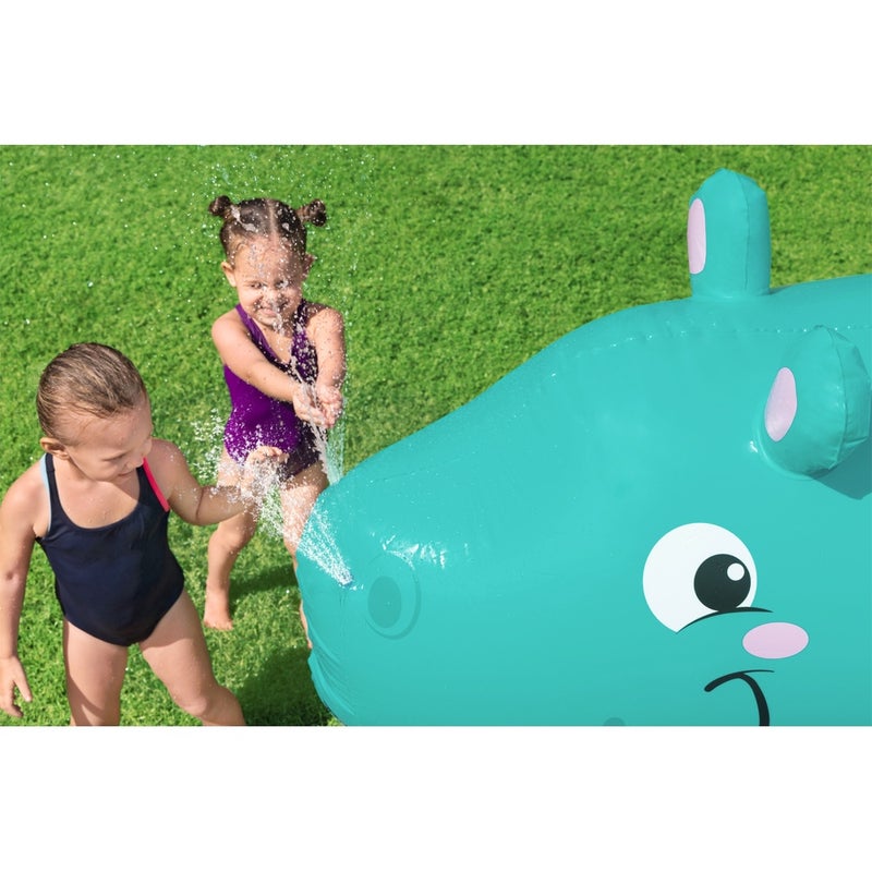Bestway - Jumbo Hippo Kids Inflatable Sprinkler 200x96x127 cm - 52569 - Image 5