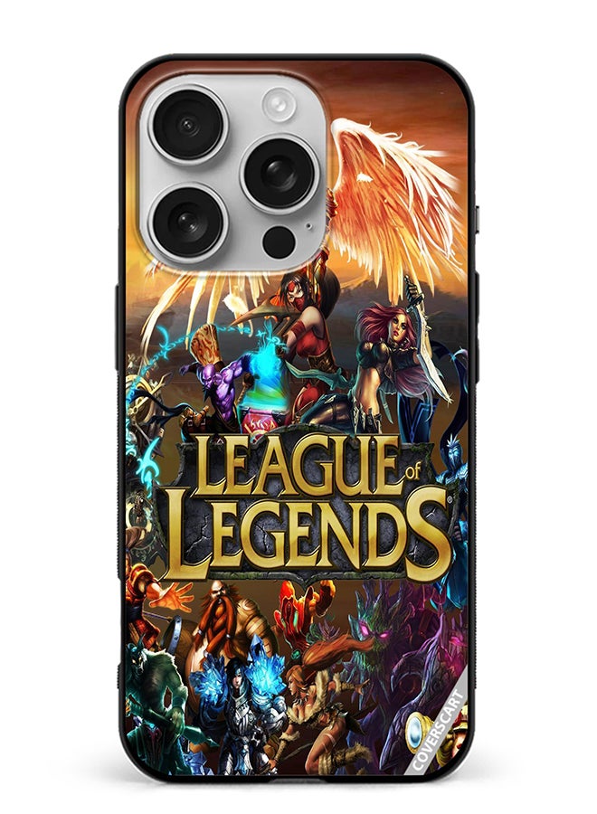 COVERSCART Protective Case Cover For Apple iPhone 16 Pro League Of Legends Design Multicolour