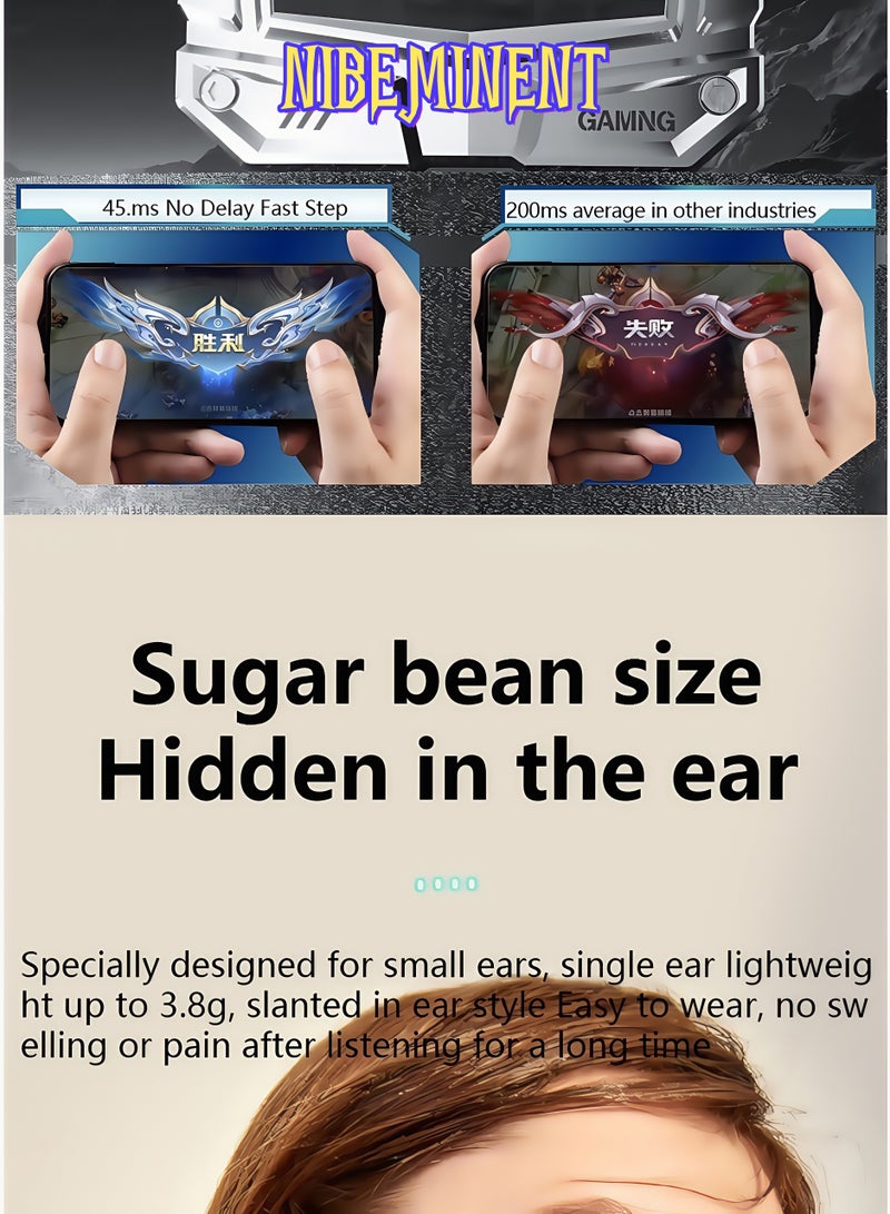 NIBEMINENT M35 Tws Earphones t 5.3 Low Latency Headphones 9D HiFi LED Light Touch Wireless Headsets In-ear Gaming Earbuds - Image 5