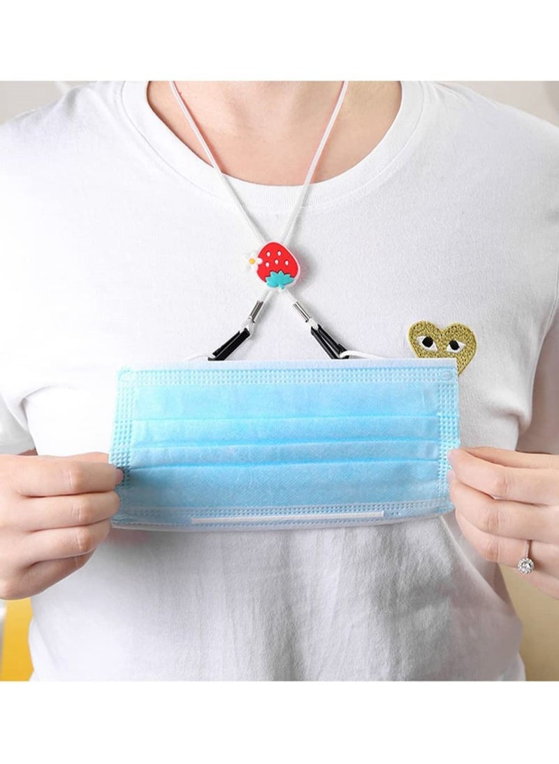 واي آند دي 6 قطع من أقنعة الأطفال القابلة للتعديل مع خطافات وحبل لطيف متعدد الوظائف للأولاد والبنات ، حبل أمان مريح للرياضة في الهواء الطلق ومضاد للضياع - Image 4