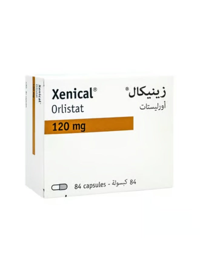 Xenical 120mg Capsules | Orlistat Formula | 84 Capsules - Image 2