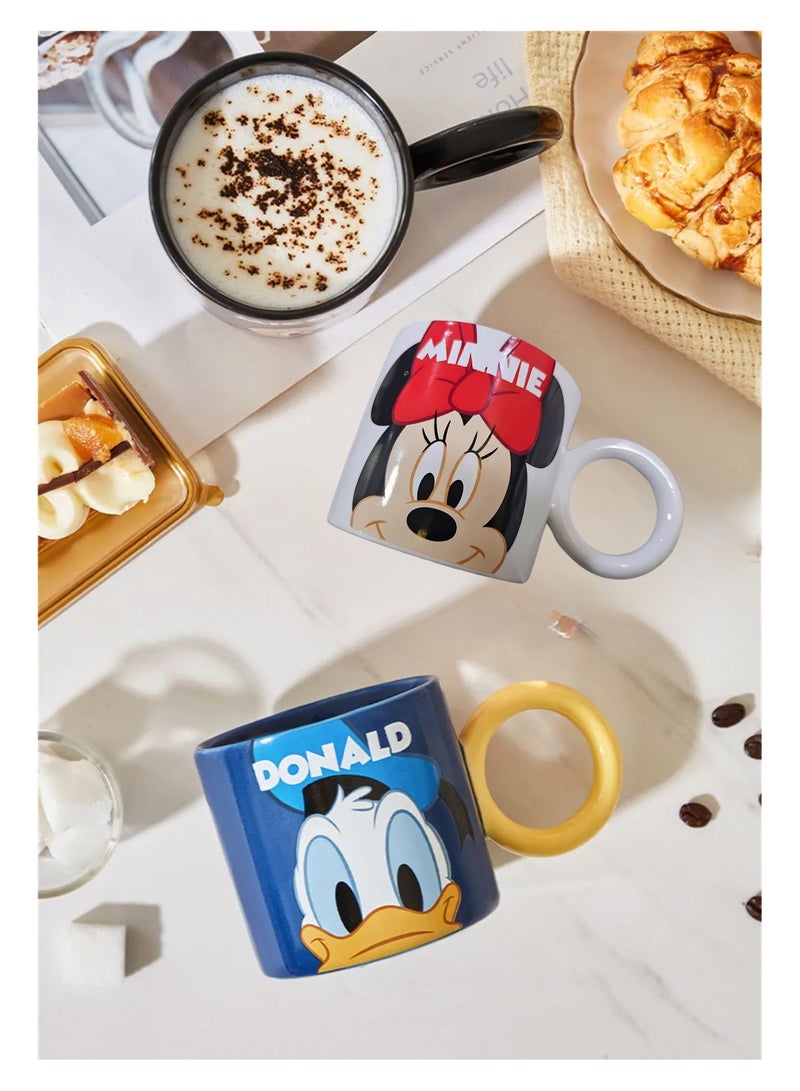 Ceramic Mug with Cartoon Character Minnie Mouse Printed Good for Coffee, Milk & Tea 230ml  - Image 3