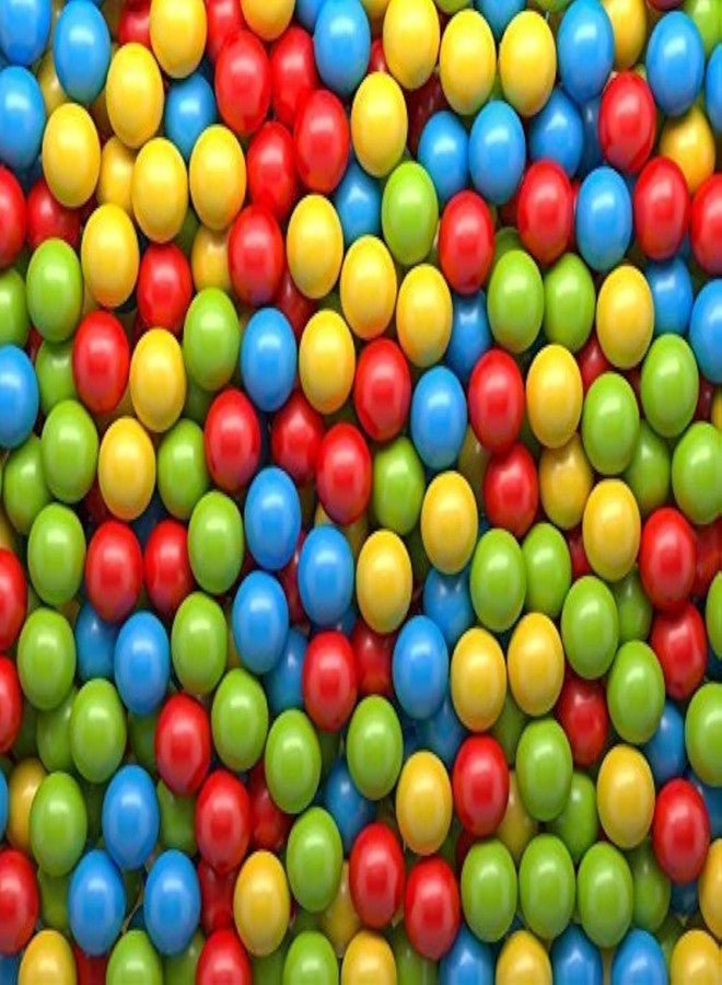 EEVOVEE, 50 Pcs 3 cm Soft and Safe Multi Colour Fun Packed Plastic Pool Balls for Kids.(BPA-Free and Non-Toxic Plastic Balls for Kids - ISI 9873 Safety Certified) - Image 1