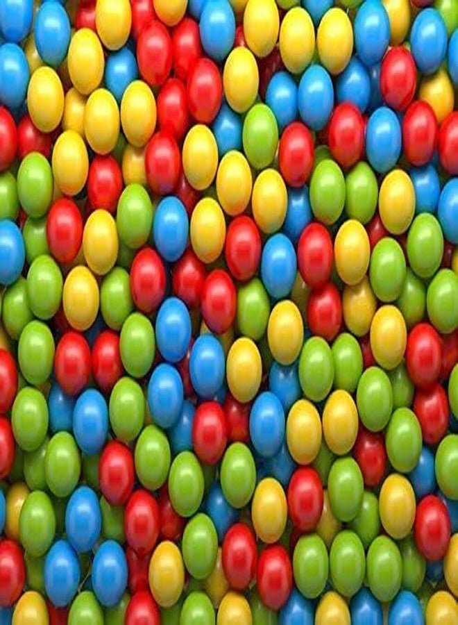 EEVOVEE, 50 Pcs 3 cm Soft and Safe Multi Colour Fun Packed Plastic Pool Balls for Kids.(BPA-Free and Non-Toxic Plastic Balls for Kids - ISI 9873 Safety Certified) - Image 2