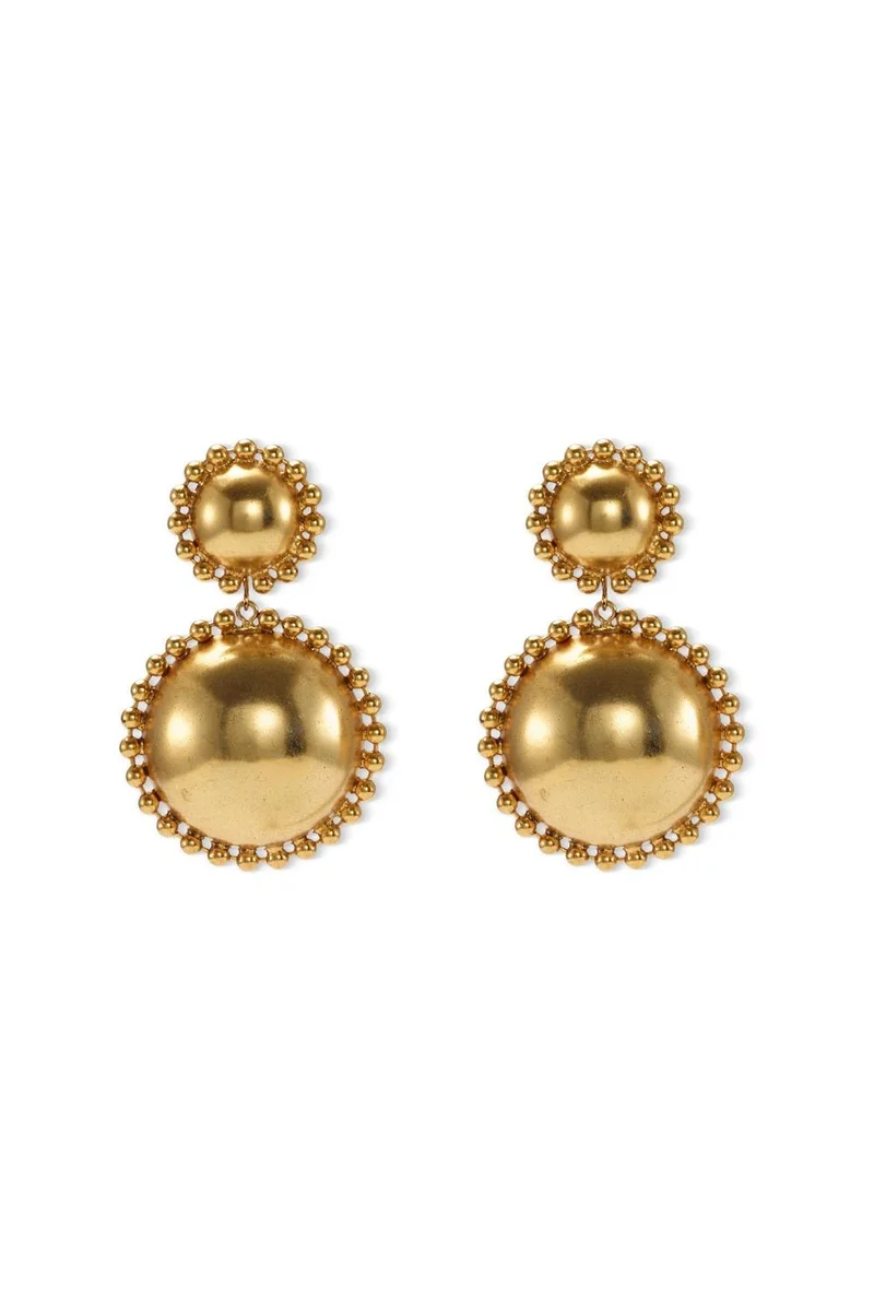 LELET NY Gleaming Drop Statement Earrings