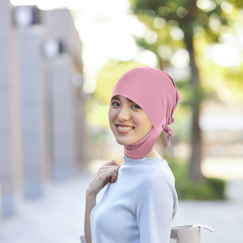 Adjustable Stretchy Hijab Cap Stylish Muslim Hijab for Women Islamic Women Turban Hat - Image 2