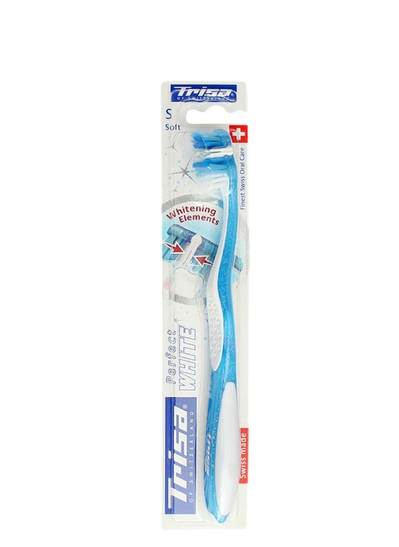 TRISA - Perfect White Soft Toothbrush - Multicolour - Image 1