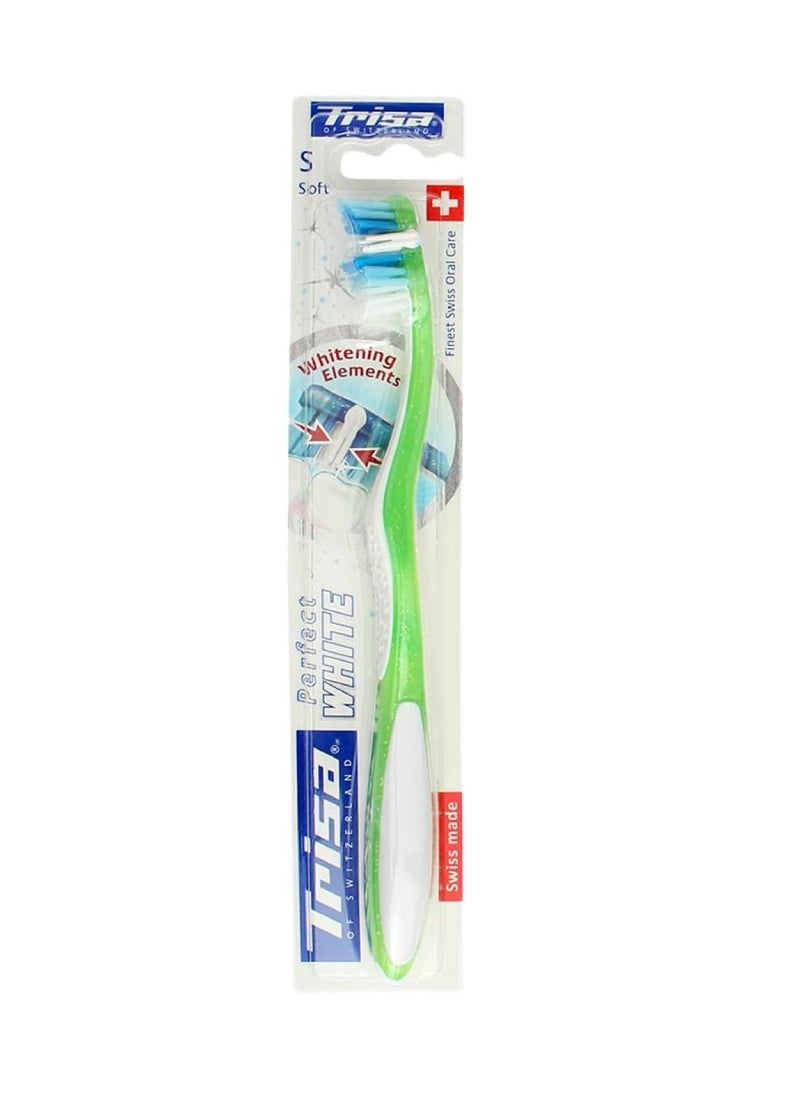 TRISA - Perfect White Soft Toothbrush - Multicolour - Image 1