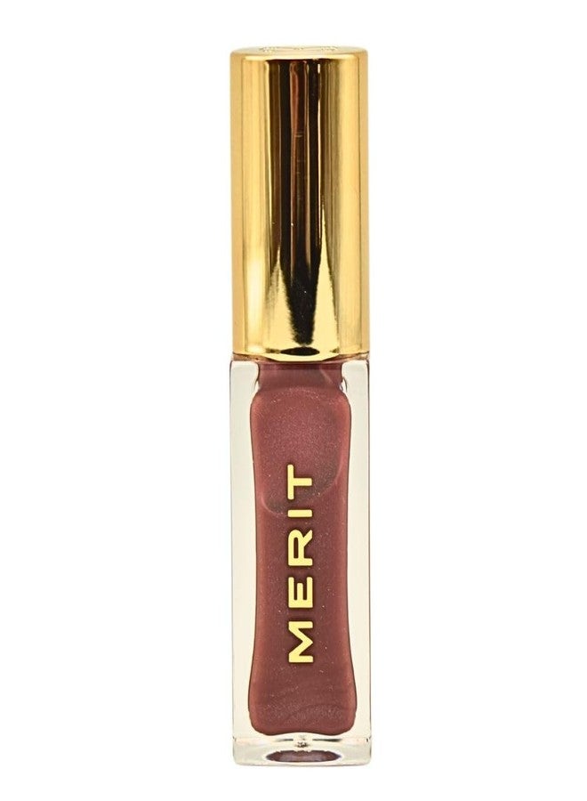 ميريت زيت الشفاه المرطب الملون Merit Shade Slick - طقم مزدوج بلون الموف | ملمع شفاه نباتي بزيت ثمر الورد وزبدة الشيا والجوجوبا لترطيب الشفاه ومنحها لونًا لامعًا - Image 1