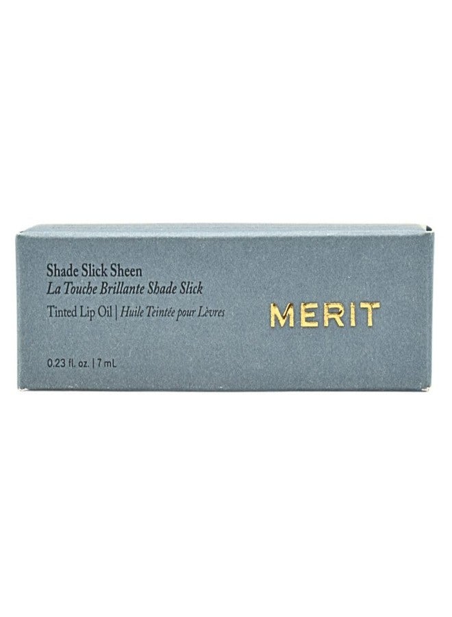 ميريت زيت الشفاه المرطب الملون Merit Shade Slick - طقم مزدوج بلون الموف | ملمع شفاه نباتي بزيت ثمر الورد وزبدة الشيا والجوجوبا لترطيب الشفاه ومنحها لونًا لامعًا - Image 2