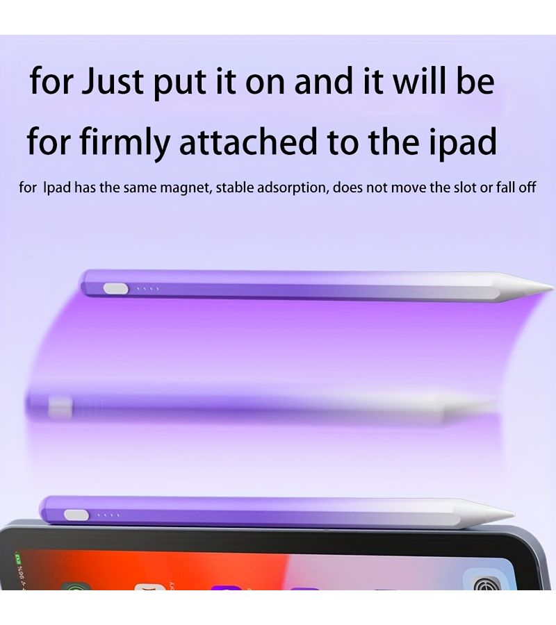 Upgrade Stylus For Apple iPad 9th And 10th Generation Compatible With Apple iPads After 2018 Universal Fast Charging Stylus For iPad Pro 11 12.9 iPad Mini 5 6 iPad 6 7 8 iPad Air 3 4 5 Gradient Pink - Image 5