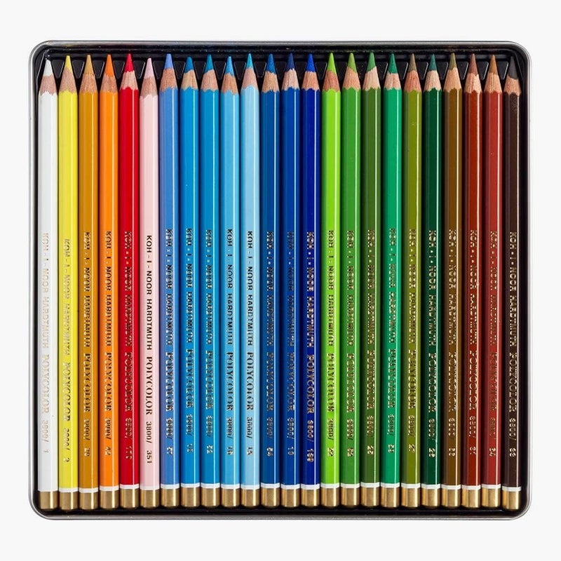 KOH-I-NOOR polycolor landscape artist's coloured pencils (set of 24) - Image 2