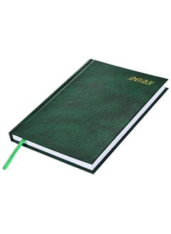 FIS FIS Diary 2025 English (Friday & Saturday Combined) A5, Green - FSDI91E25GR  - Image 1