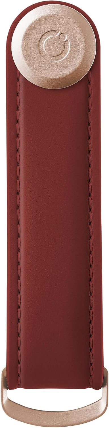 Orbitkey Leather Key Organiser - Wine - Image 3