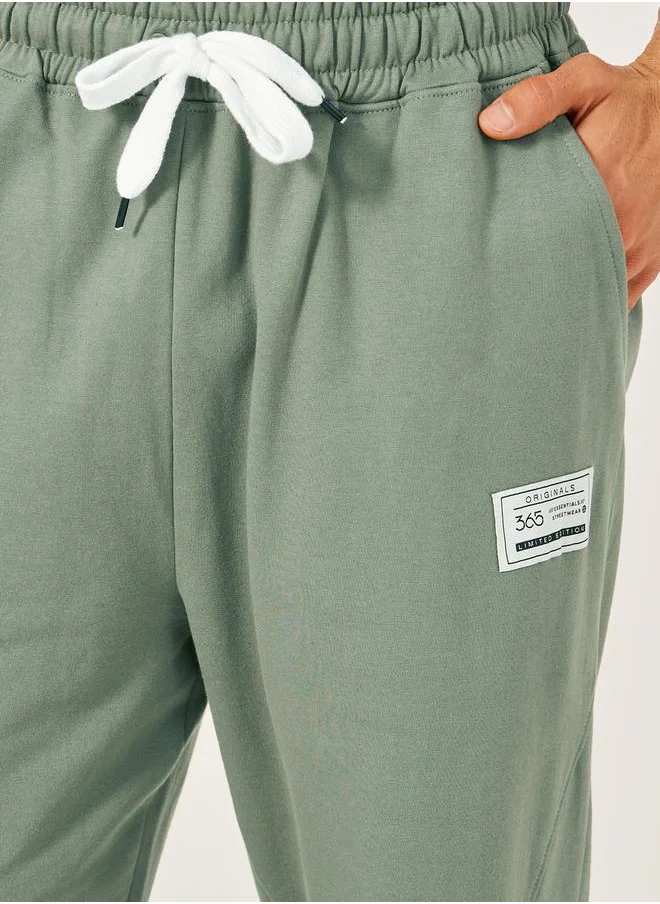 ستايلي Mid Rise Oversized Joggers with Drawstring