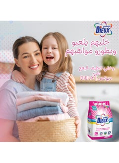 Dieux Detergent powder for regular and Semi-Automatic washing machine Fragrance Extract 1 kg  - Image 3