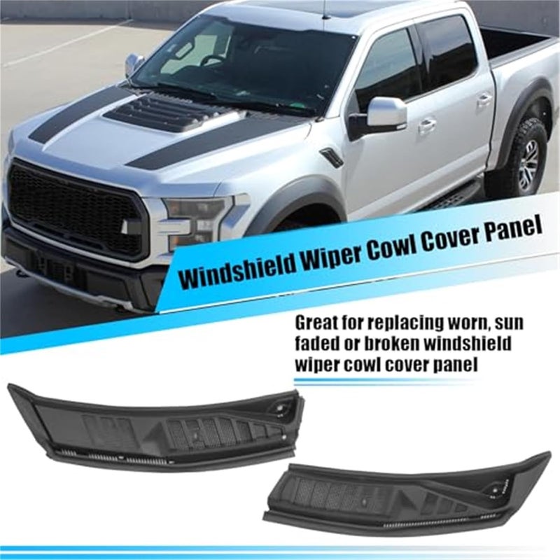 Wivplex Windshield Wiper Cowl Cover for Ford F-150 (2015-2020) - Image 4