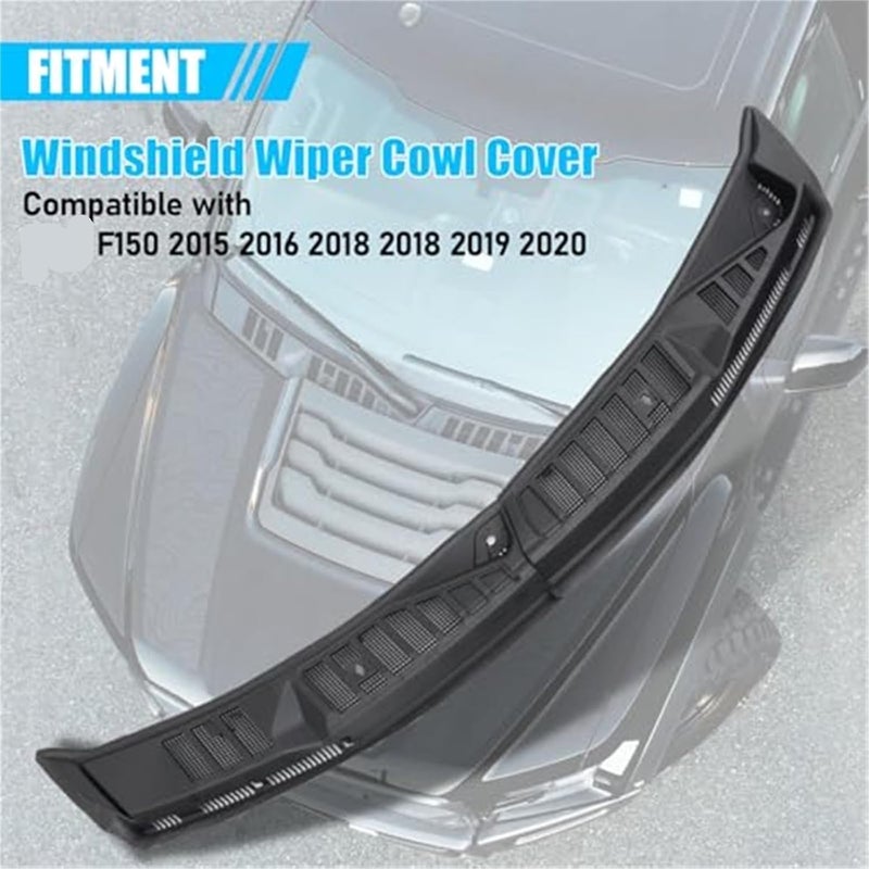 Wivplex Windshield Wiper Cowl Cover for Ford F-150 (2015-2020) - Image 5