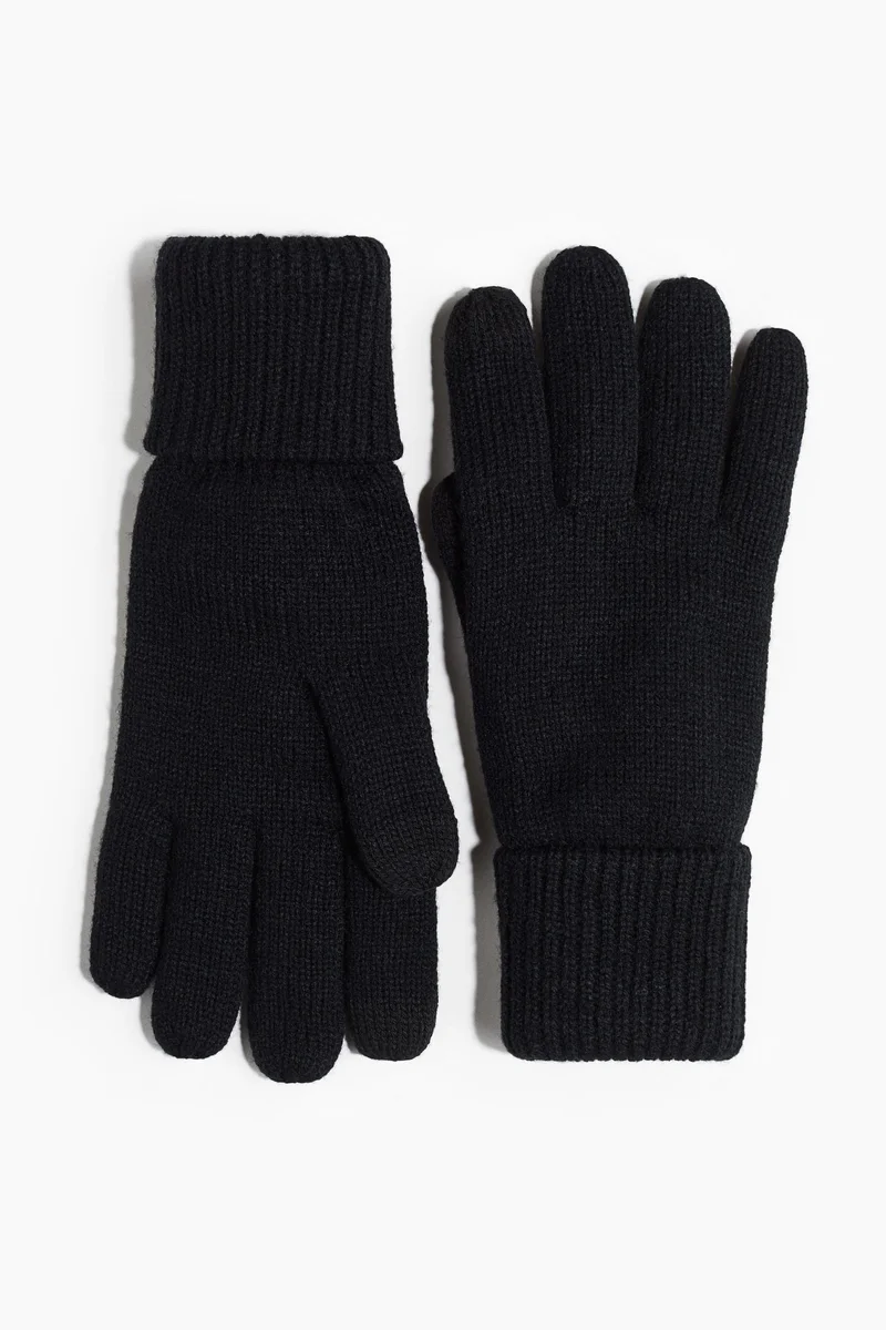 H&M Knitted smartphone gloves