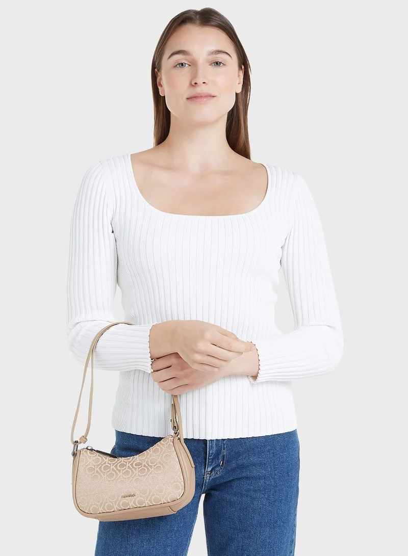 Calvin Klein Jeans Zip Over Crossbody