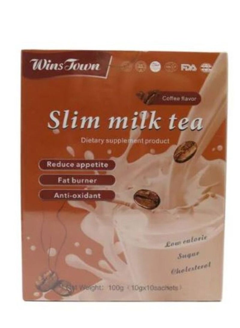 Wins Town - Wins Town Slim Milk Tea Coffee Flavor 100gm - Image 1