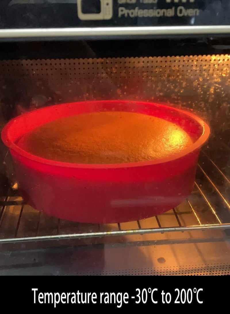 general 2 Pieces 6 Inch Silicone Cake Molds for Baking - Image 4