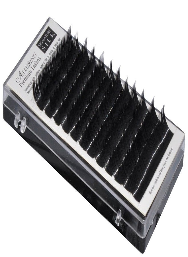 Alluring Silk Lashes for Eyelash Extensions C curl .20mm thickness