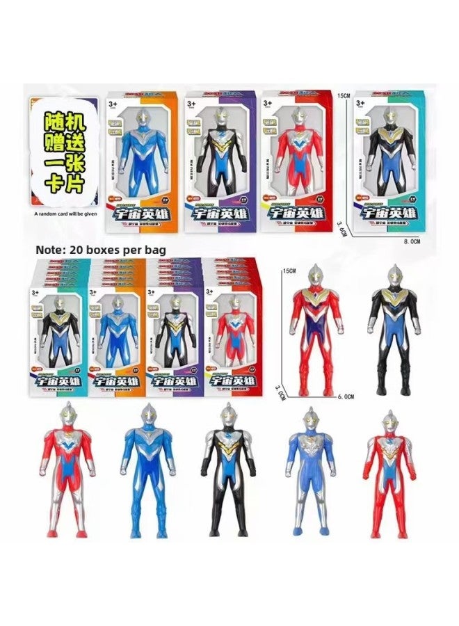 Large Small Size Variety Of Ottoman Superhero Universe Hero Hand-made Model To Push The Stall Gift-Color:Boxed Superman (20 PCs) 1 Price - Image 1