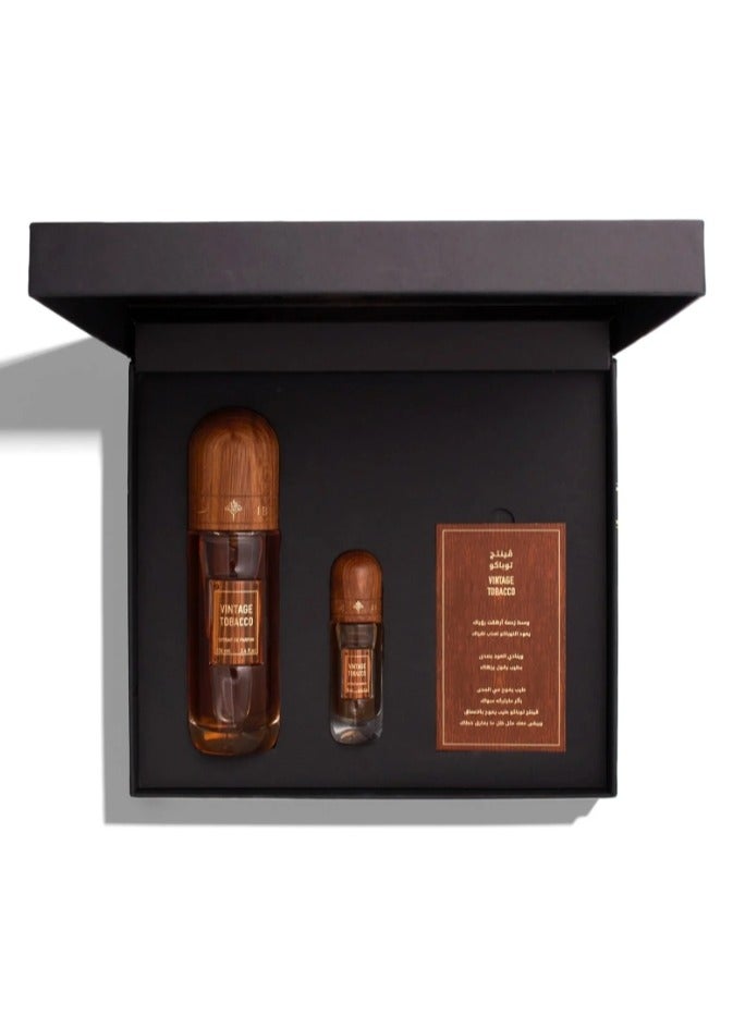 IBRAQ VINTAGE TOBACCO – Eau de Parfum – 100 ML – Unisex - By IBRAQ (100ml + 10ml) - Image 1