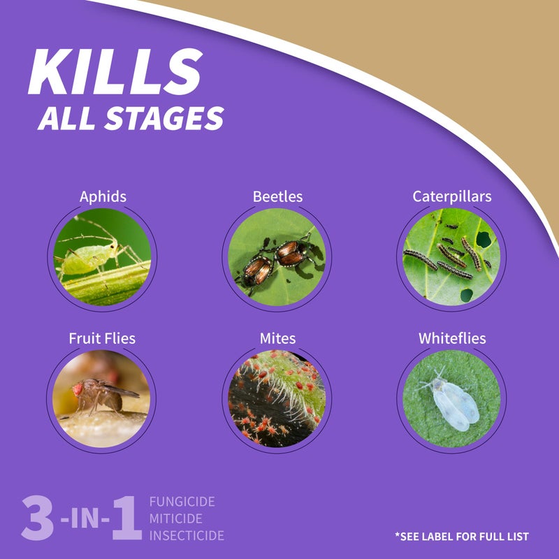 Bonide Captain Jack's Neem Oil, 16 oz. Concentrate, Multi-Purpose Fungicide, Insecticide and Miticide for Organic Gardening - Image 3