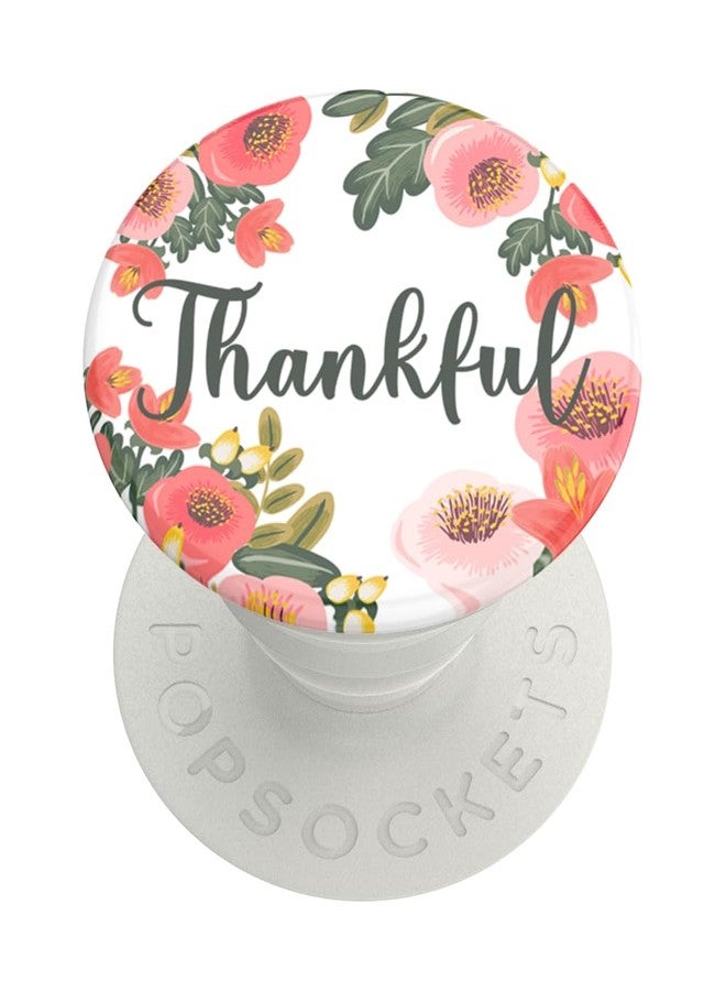 PopSockets Phone Grip with Expanding Kickstand, Adhesive Grip - Thankful - Image 1