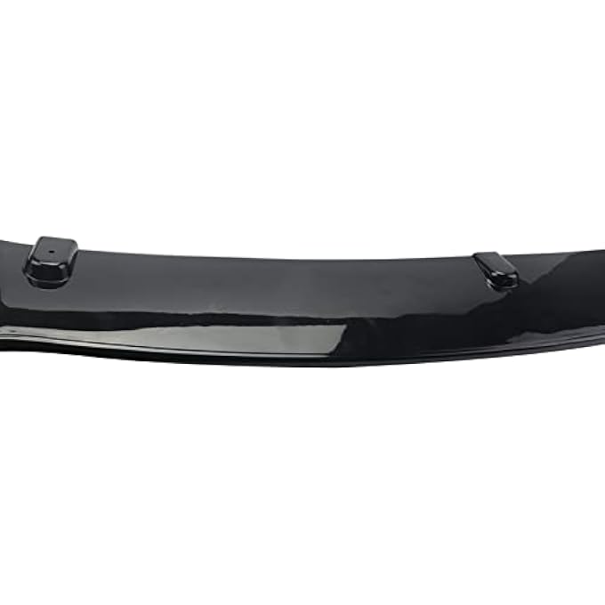 LONGKEES 3PCS Gloss Black Front Bumper Lip Compatible with 2016-2020 CivicPP Front Bumper Body Kit Spoiler Chin Spoiler - Image 5