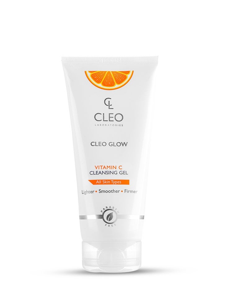 Cleo Glow Vitamin C Cleansing Gel - 150 ML - Image 1