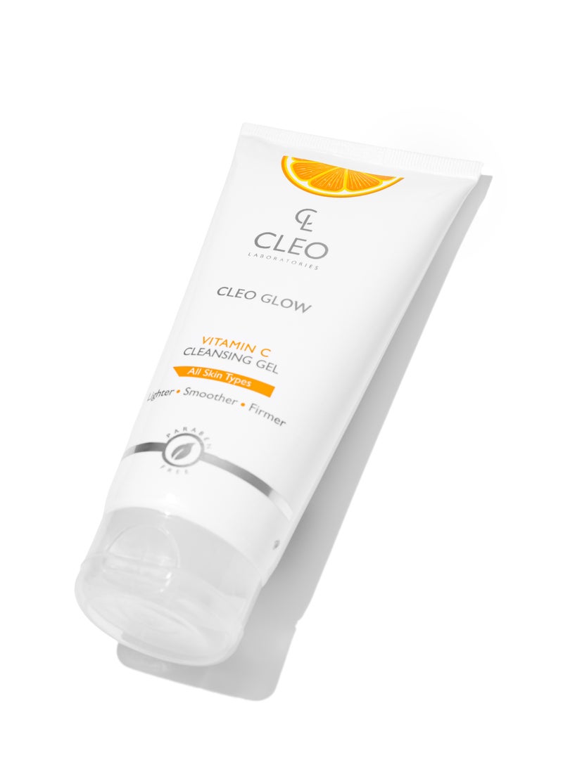 Cleo Glow Vitamin C Cleansing Gel - 150 ML - Image 2
