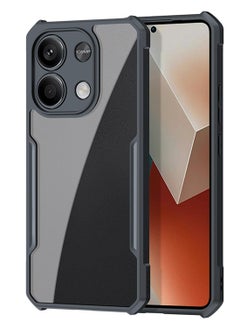 Generic Xiaomi Redmi Note 13 4G Case Cover, Ultra-Thin Lightweight Cover Soft TPU Bumper + Acrylic Clear Back Mobile Phone Case Cover  - Image 1
