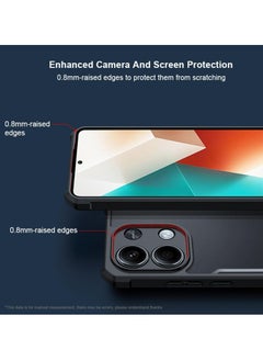 Generic Xiaomi Redmi Note 13 4G Case Cover, Ultra-Thin Lightweight Cover Soft TPU Bumper + Acrylic Clear Back Mobile Phone Case Cover  - Image 5