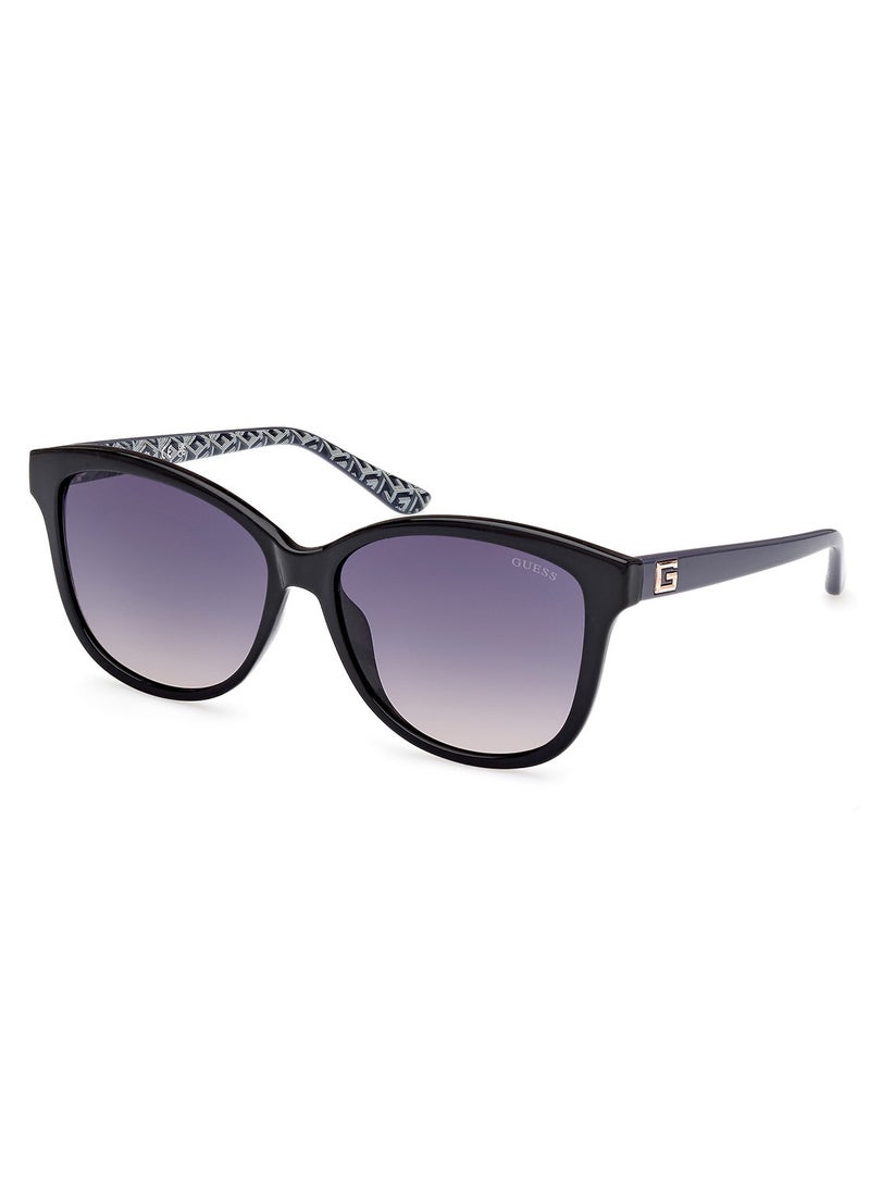 GUESS GUESS FULL RIM ROUND FEMALE SUNGLASS GU792001D58  - Image 1