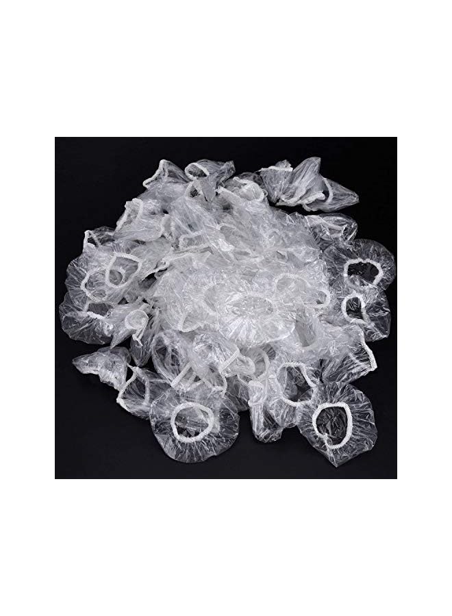 Zaboon Pack Clear Disposable Ear Protectors Waterproof Ear Covers For Hair Dye Shower Bathing - Image 2