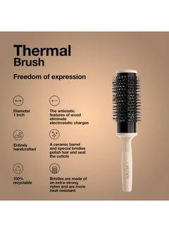 ELCHIM Elchim Round Hair Brush, 1"  - Image 2