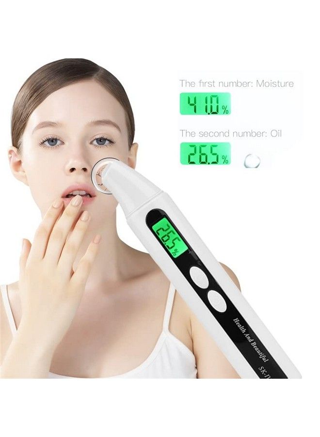 Kostech Portable Digital Monitor Detector Skin Sensor Face Skin Moisture Tester Meter Water Fluid Analyzer Facial Skin Care Tools - Image 1